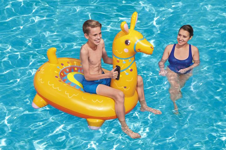 Image du produit Bestway 51" x 43.5"/1.29m x 1.10m Llama Kiddie Ride-On
