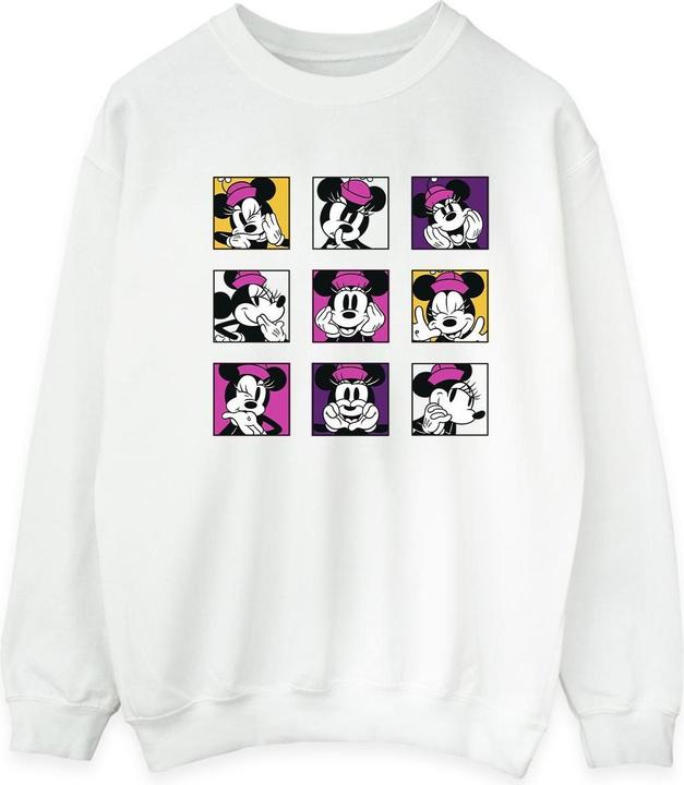 Disney Minnie Mouse Squares Sweatshirt (L)