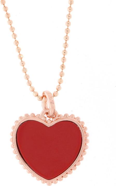 Immagine prodotto Thomas Sabo Collana e ciondolo cuore rosso placcato oro rosa AIR-KE1743-109-10 (Argento 925, 45 cm)