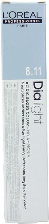 Image du produit L'Oréal Professionnel DIA LIGHT gel-crème acide sans amoniaque #8,11 50 ml (#8,11)