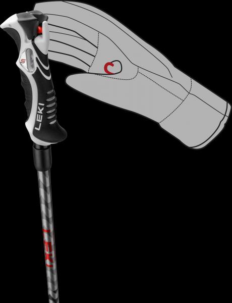 Actual product image Leki Hot Shot S (135 cm)