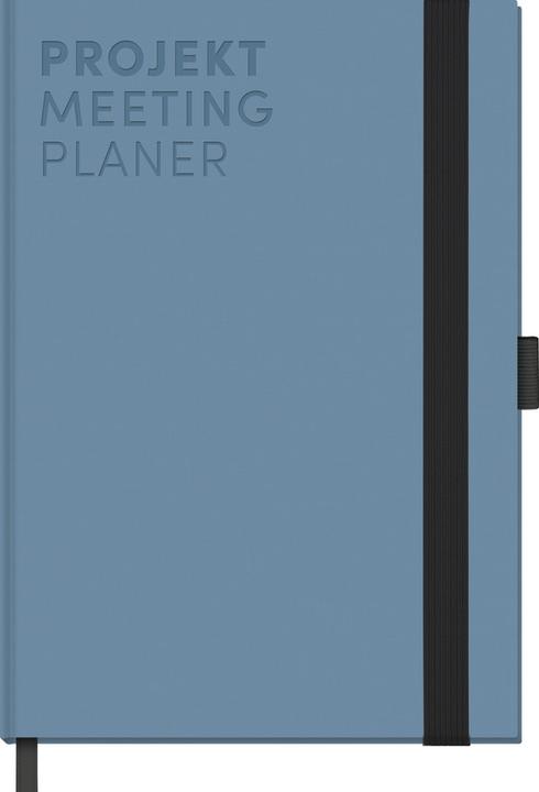 Image du produit Projekt-Meeting-Planer Aqua (A5, Couverture rigide)
