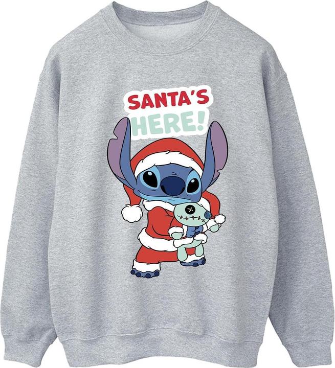 Disney Lilo & Stitch Santa's Here Sweatshirt (XL)