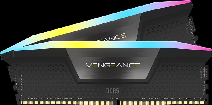Image du produit Corsair DDR5-RAM Vengeance RGB 6000 MHz 2x 48 GB (2 x 48 Go, 6000 MHz, RAM DDR5, DIMM)