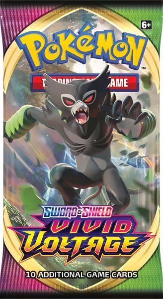 Actual product image Pokémon Vivid Voltage (English, Booster Pack)