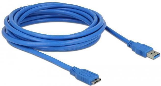Actual product image Delock USB 3.0 cable (5 m, USB 3.0, 4.50 W)