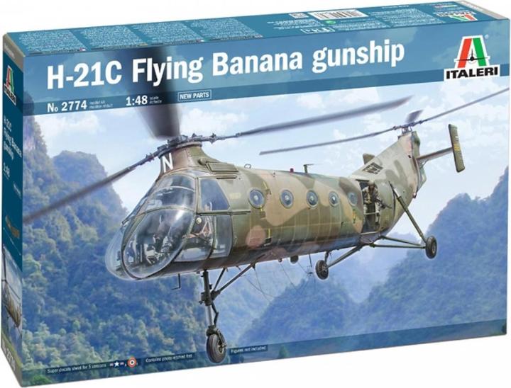 Immagine prodotto Italeri cannoniera H-21C Flying Banana