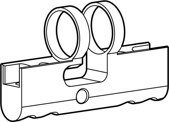 Kaba Housing double cylinder PZ/Euro Modular type 2115 A-1