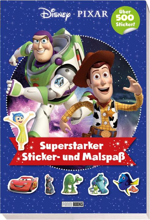 Produktbild Panini Disney PIXAR: Superstarker Sticker- und Malspass (Deutsch, Panini, 2021)