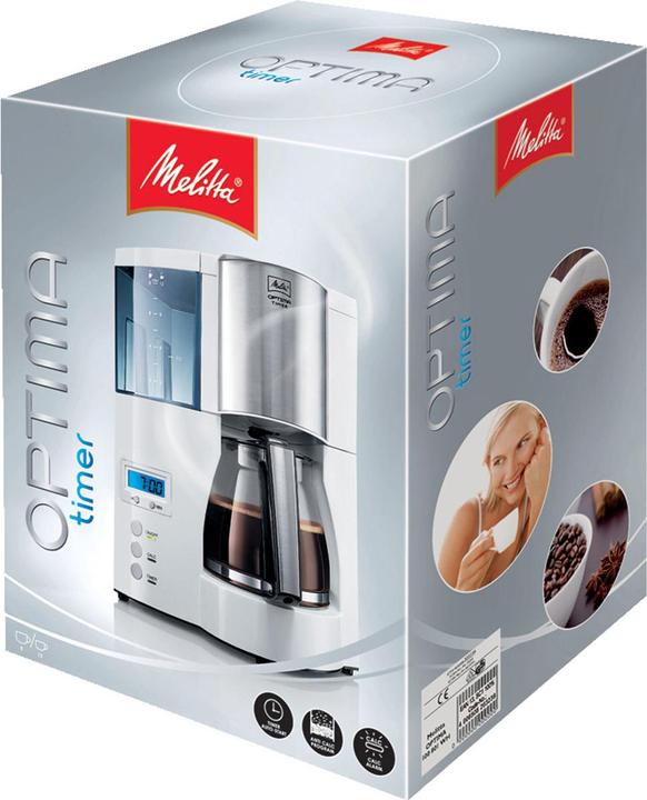 Produktbild Melitta Kaffeemaschine Optima Timer ws