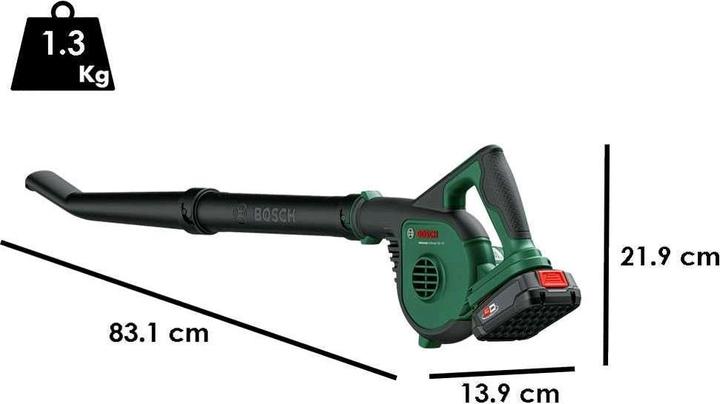 Actual product image Bosch Home & Garden Universal (Rechargeable battery operated, Leaf blower)