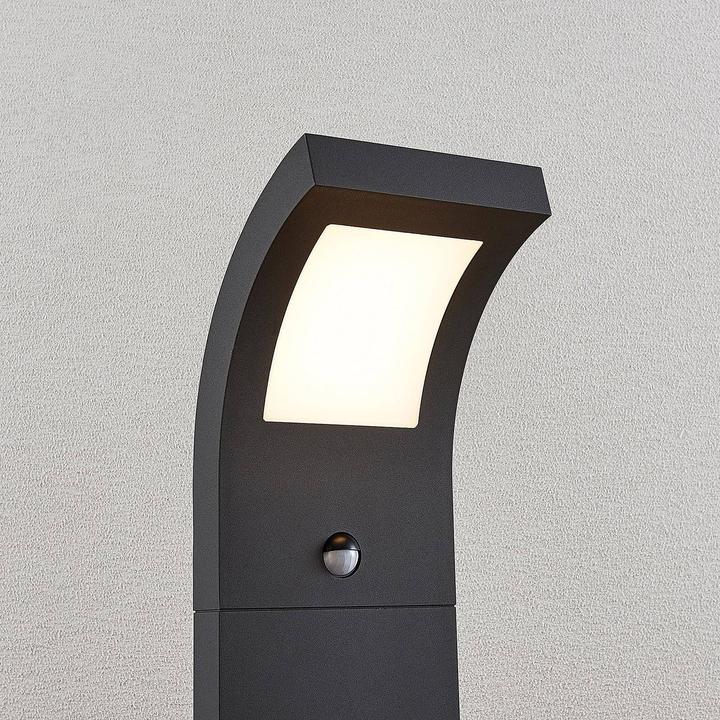 Produktbild Arcchio Advik Aussen Garten Leuchte w/Sensor H100 Graphite (760 lm, IP54)