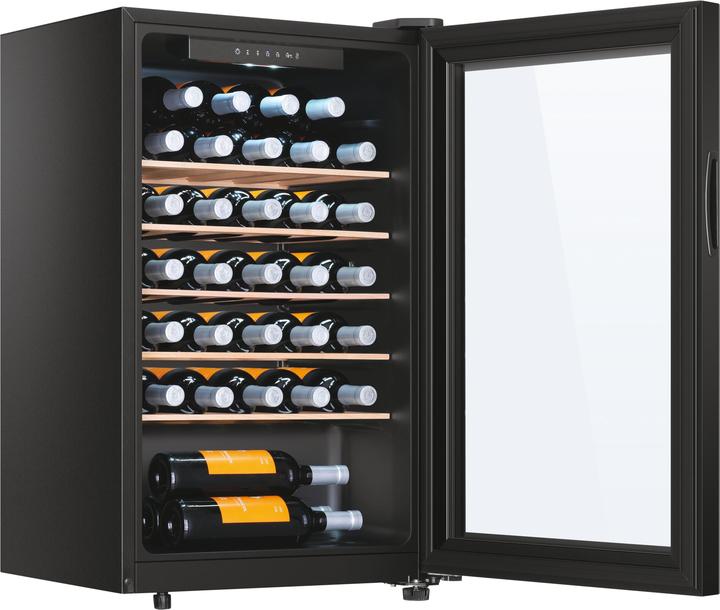 Produktbild Haier Weinkeller HWS33GGFR Weinkeller mit Kompressor Kostenlose Installation Schwarz 33 Flaschen/b