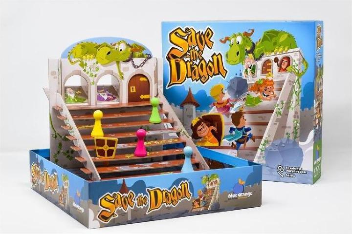 Image du produit Blue Orange BLOD0098 - Save The Dragon - Jeu de société, pour 2-4 joueurs, dès 5 ans (Italien)