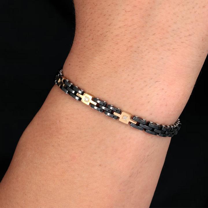 Immagine prodotto Morellato Diamanti Br Blk Ceramica+Dia.Yg (22 cm, Acciaio inossidabile, Ceramica)