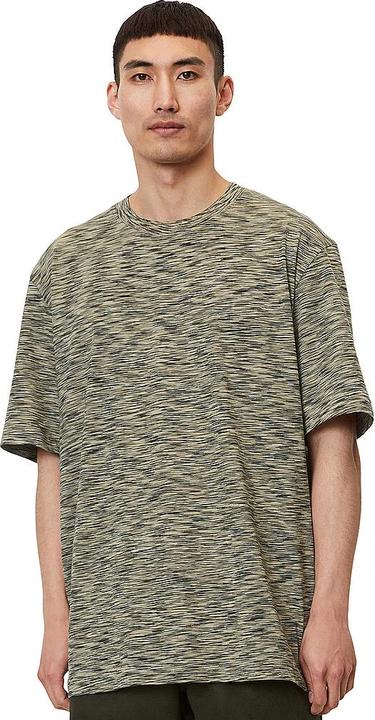 Image du produit Marc O'Polo Flag Label T-Shirt Short Sleeve Space Dye/Pure C (S)