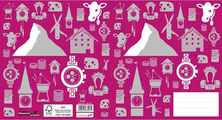Image du produit Naturaline Cahier d'exercices (A4, Blanc, Couverture rigide)