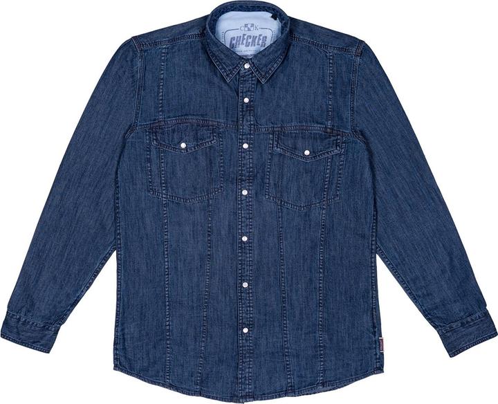 Checker Original Hemd Dynasty Denim (M)