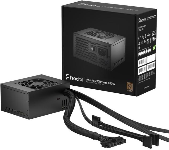 Immagine prodotto Fractal Case HTPC Design Node 202 SFX con PSU Anode Bronze 450W Mini ITX 310mm GPU (Mini-ITX)