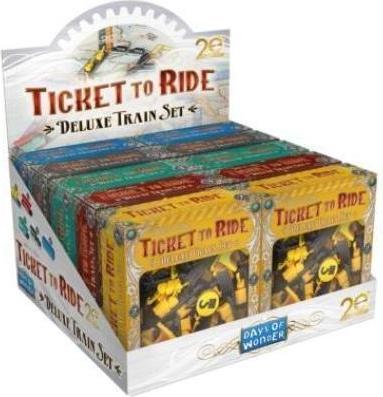 Days of Wonder DOWD0037 - Zug um Zug - Deluxe Train Sets (10er-Display) (Deutsch)