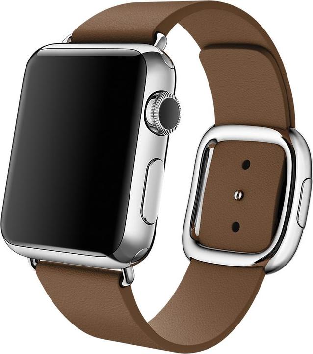 Produktbild Apple Modernes Lederarmband Large (38 mm, Granada Leder)