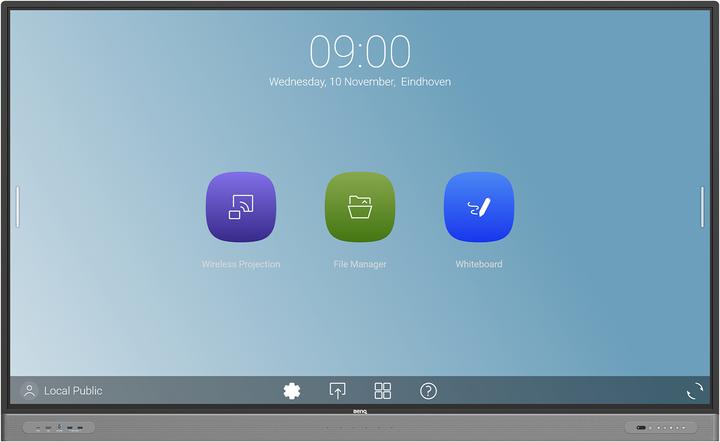 Produktbild BenQ RM7503 75IN UHD 3840X2160 (3840 x 2160 Pixel, 75")