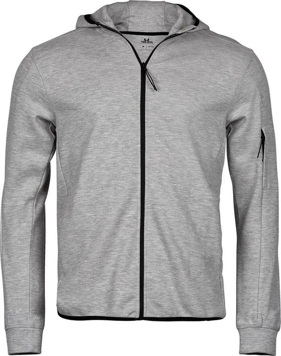 Produktbild Tee Jays Athletischer Kapuzenpullover mit Reissverschluss (L)