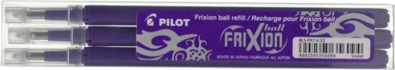 Actual product image Pilot FriXion Refill Set à 3 (Refill, Violet, 0.35 mm)