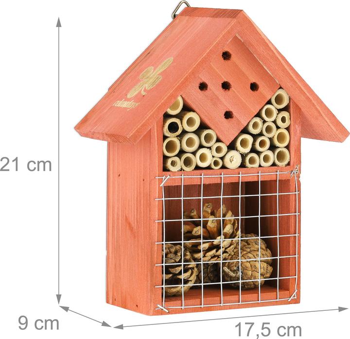 Productafbeelding Relaxdays Insectenhotel (Bijen, Kantenvleugel)