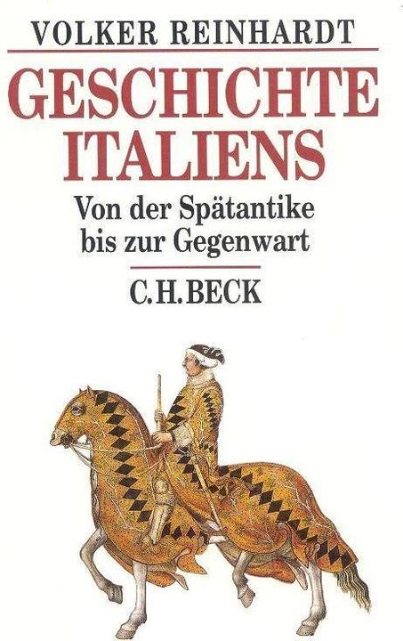 Produktbild Geschichte Italiens (Deutsch, Volker Reinhardt, 2003)