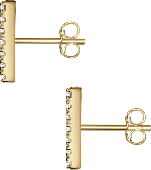 Immagine prodotto Glanzstücke München Donna Argento Sterling Cubic Zirconia Oro Giallo - 12428 (Argento)