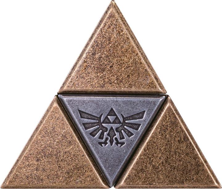 Actual product image Hanayama Toys The Legend of Zelda Puzzle : Triforce (4 pieces)