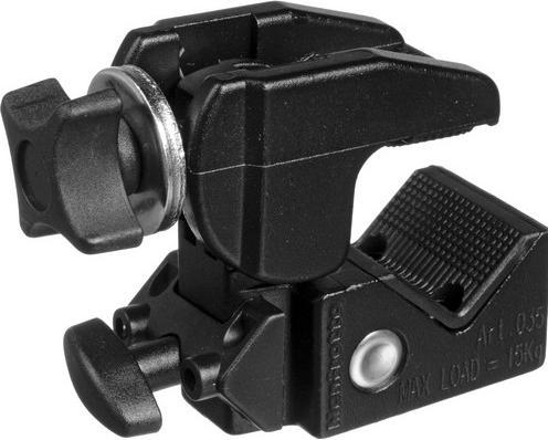 Immagine prodotto Manfrotto 035BN, Super clip di tenuta per binocolo (Morsetto per stativo)