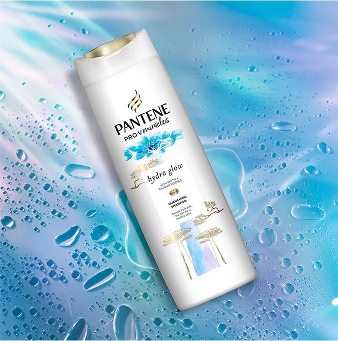 Produktbild Pantene Shampoo Miracles Hydra Glow 250 ml (250 ml, Flüssiges Shampoo)