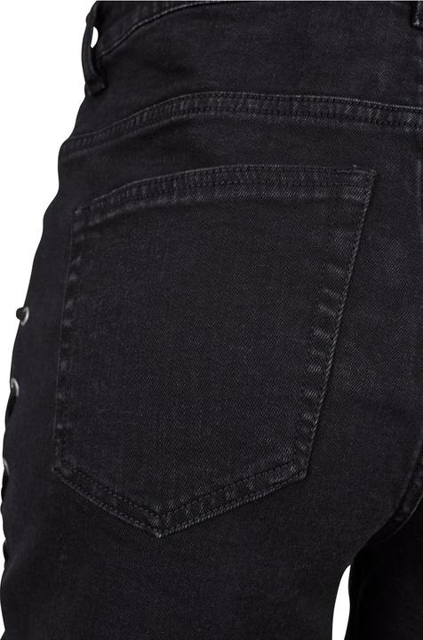 Actual product image Urban Classics Ladies Highwaist Denim Lace Up Shorts - 2202 (32)