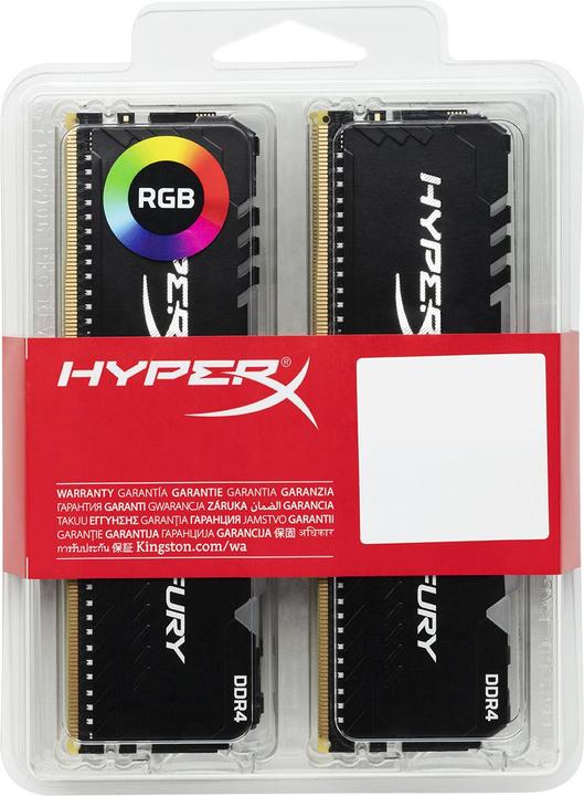 Actual product image HyperX Fury RGB (4 x 8GB, 3200 MHz, DDR4-RAM, DIMM)