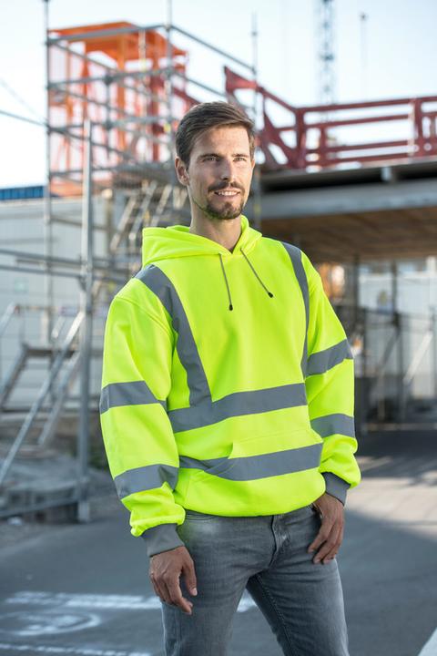 Immagine prodotto Korntex Felpa con cappuccio Hi-Vis (S)