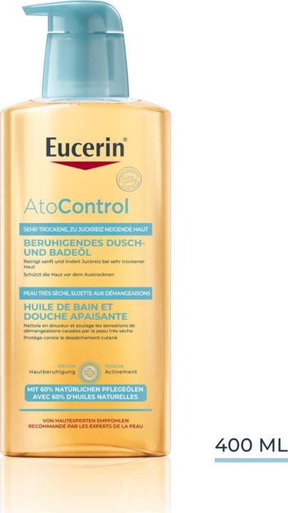 Produktbild Eucerin AtoControl Beruhigendes Dusch- und Badeöl (400 ml)