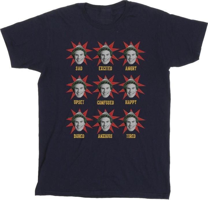 Elf Many Moods Of Buddy TShirt (XXL)