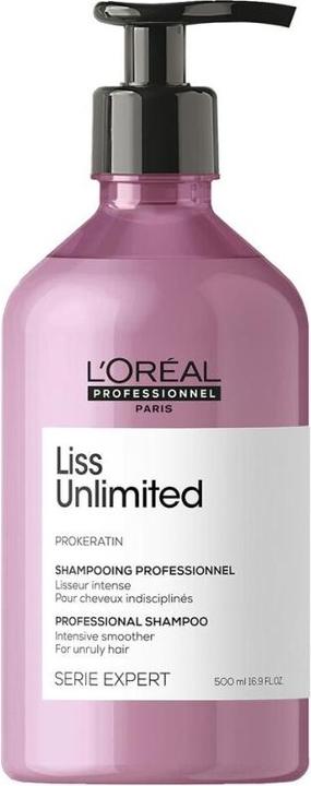 Actual product image L'Oréal Paris L'Oreal Professionnel L'OREAL PROFESSIONNEL Serie Expert Liss Unlimited szampon wygładzający do (500 ml, Liquid shampoo)