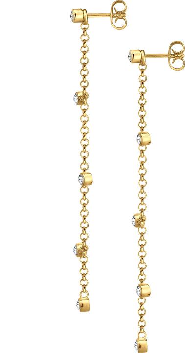 Immagine prodotto Elli Orecchini pendenti con cristalli geo in argento 925 Pretty (Cristallo di vetro, Argento 925)
