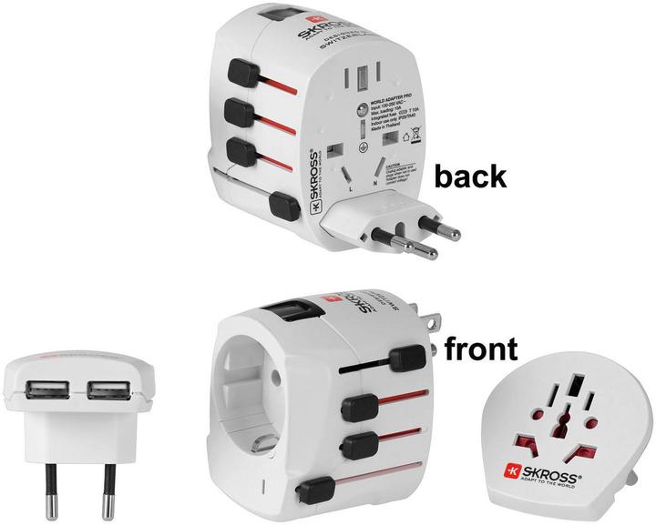 Produktbild MicroConnect Skross SKROSS Weltadapter (1.302535)