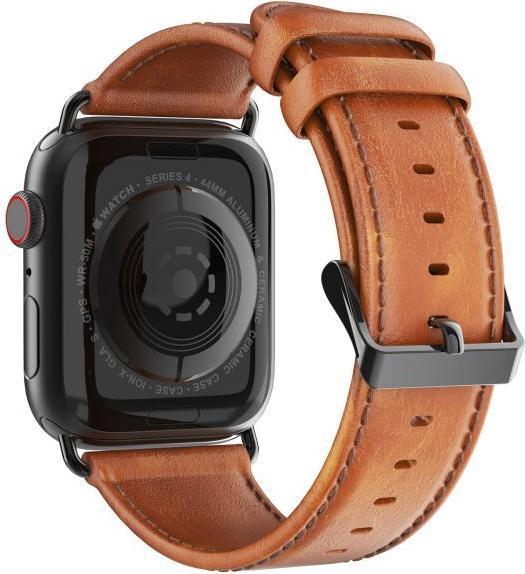 Image du produit Dux Ducis Business Series Bracelet de remplacement en cuir véritable (44 mm, 45 mm, 42 mm, Cuir véritable)