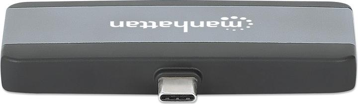Actual product image Manhattan USB-C PD to HDMI 4-in-1 mobile docking station for laptop and tablet (USB-C, 1 Ports)