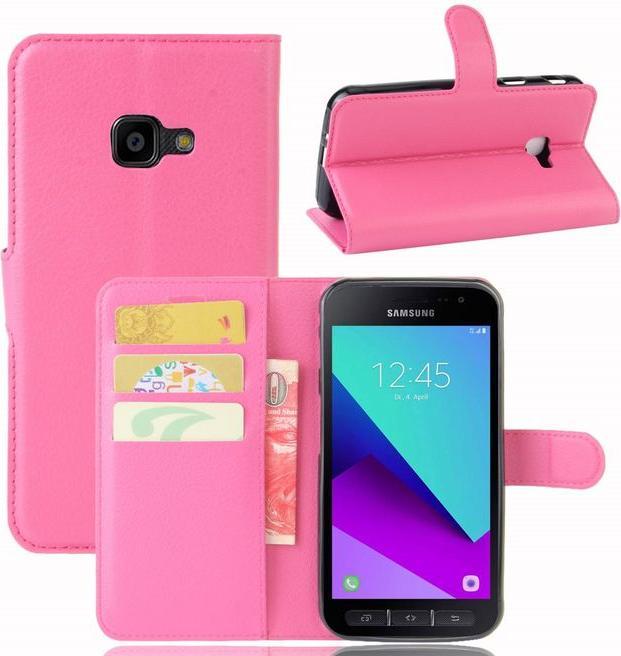 Produktbild MU Classic Leder Case mit Litchitextur (Samsung Galaxy Xcover 4)