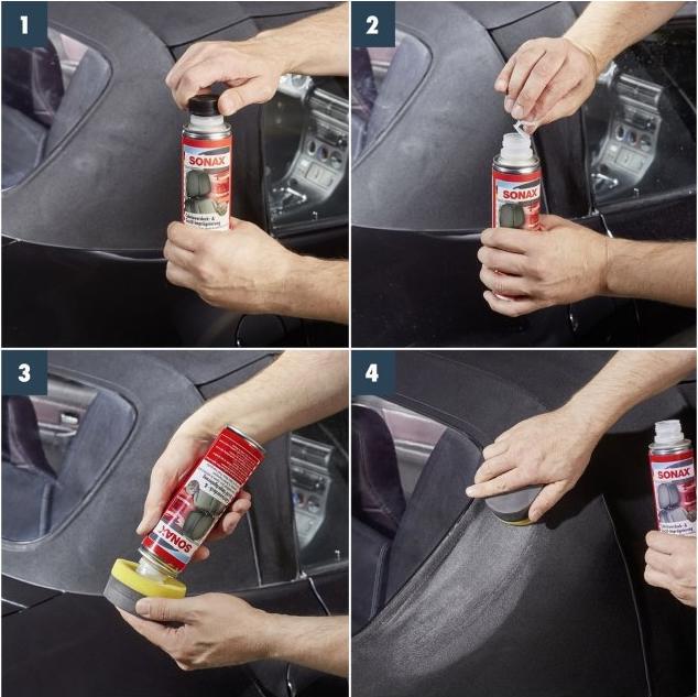 Produktbild Sonax Cabrioverdeck+Textil-Imprägnierung (250 ml)