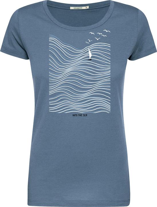 Actual product image Greenbomb Women's Nature High Sea Loves T-Shirt (XS)