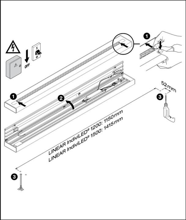 Produktbild Ledvance LN INV D 1500 P 52W (6550 lm)