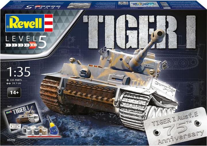 Actual product image Revell Gift set Tiger I version E 75th Anniversary