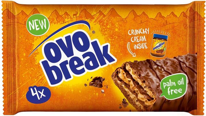 Actual product image Ovomaltine Chocolate bar Ovo Break wafer bar 24 x 39 g (1140 g)